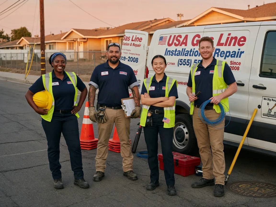 Gas Line Installation company in Dorchester, IA