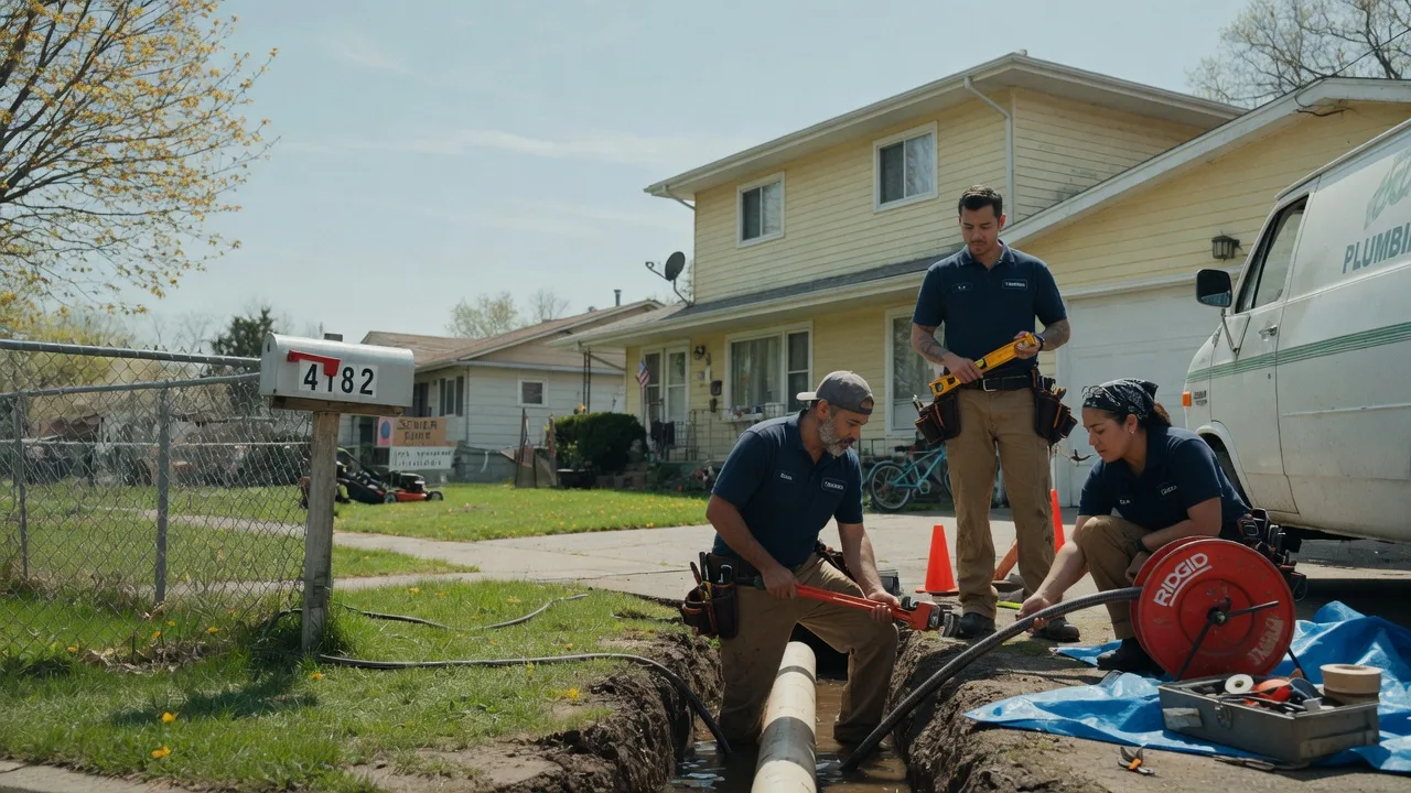Gas Line Repair in Dorchester, IA near me
